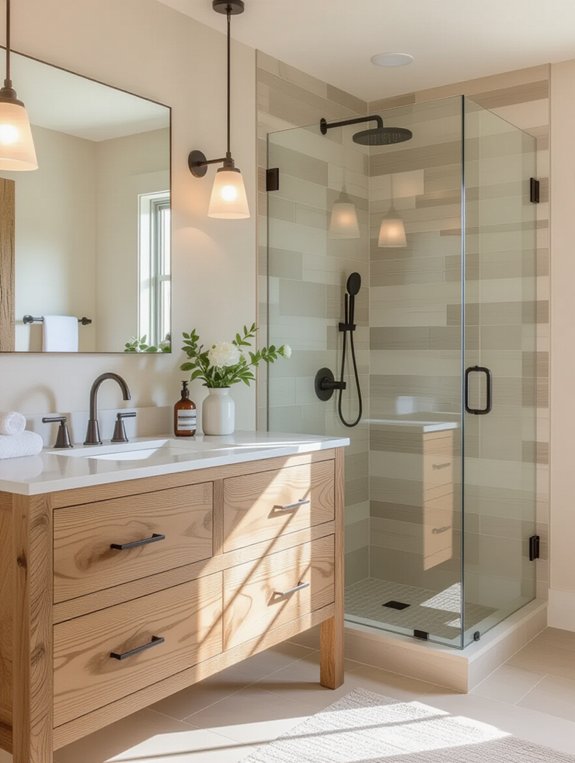 reclaimed wood vanity elegance