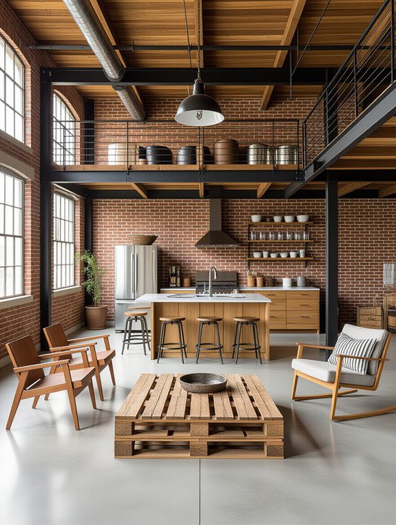 repurposed items enhance decor
