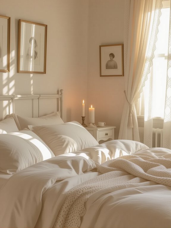 romantic soft bedroom ambiance