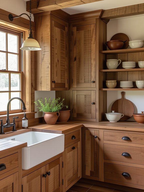 rustic cabinet hardware options