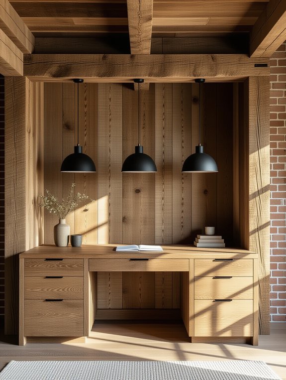 rustic charm enhances productivity