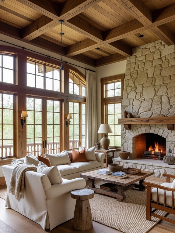 rustic charm with warmth