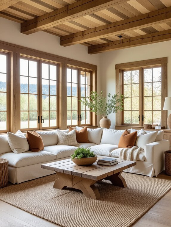 rustic chic with warmth