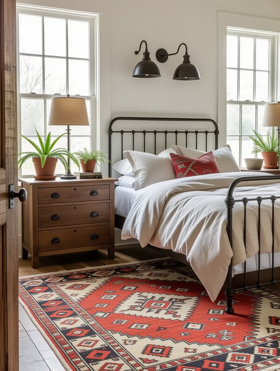 rustic industrial bedroom design