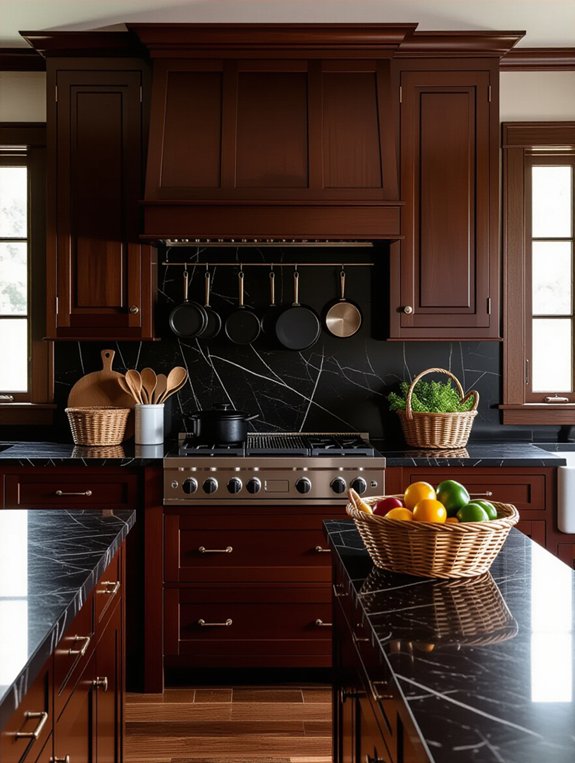 rustic kitchen with elegance