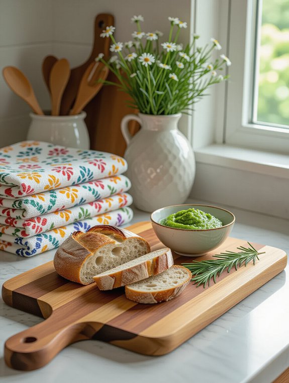 rustic serving tray alternative