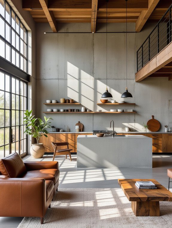 rustic urban chic decor