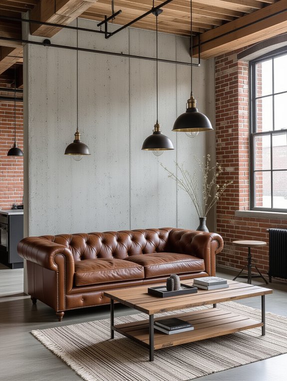 rustic vintage industrial decor