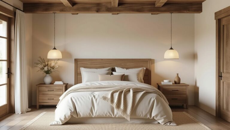 rustic wooden nightstand designs