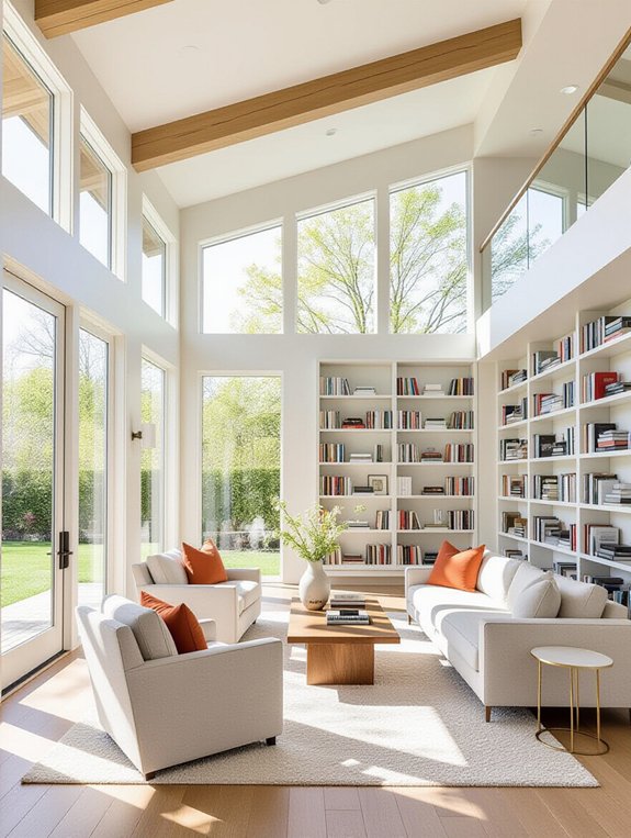 seamless bookshelf integration design