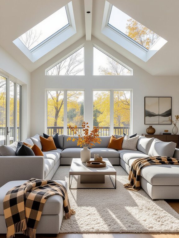 seasonal living room transformation