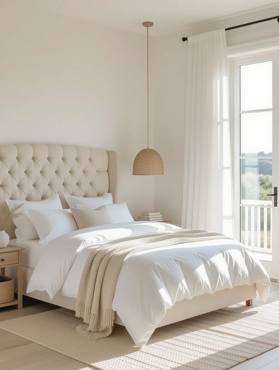 serene coastal bedroom retreat