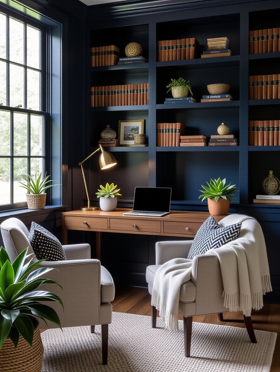 serene home office retreat