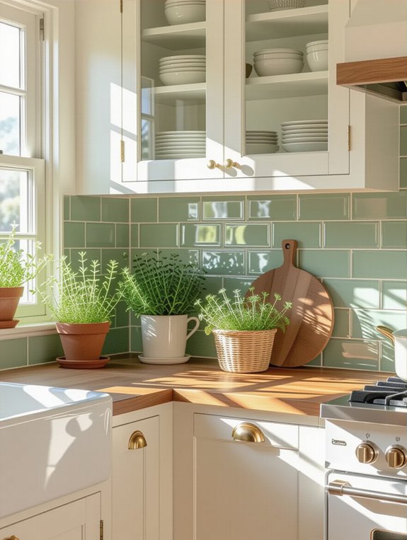 serene sage tile elegance