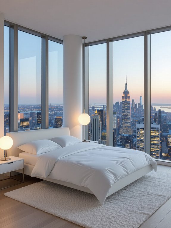 sleek minimalism city retreat