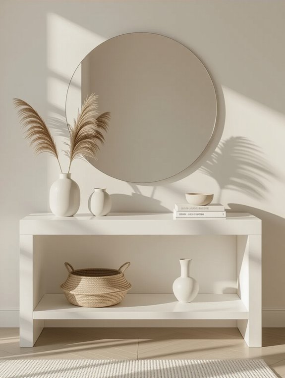 sleek minimalist interior design