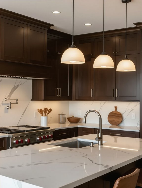 sleek modern kitchen design