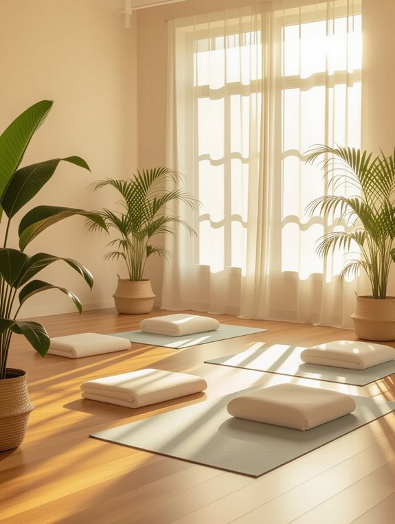 soft lighting enhances tranquility