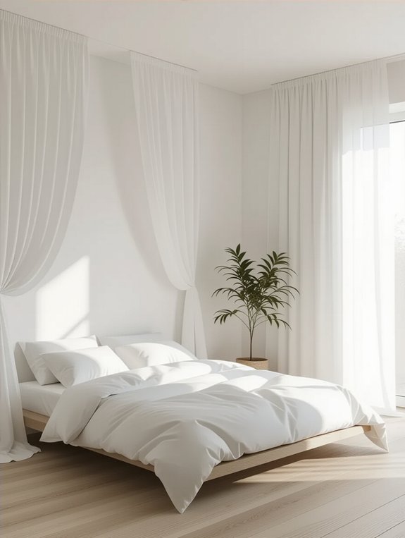 sophisticated minimalist bedroom design