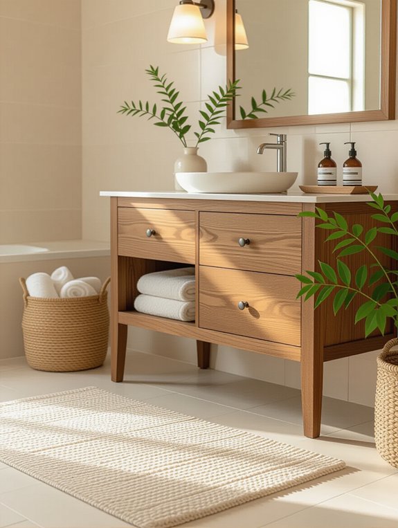 spa inspired bathroom retreat