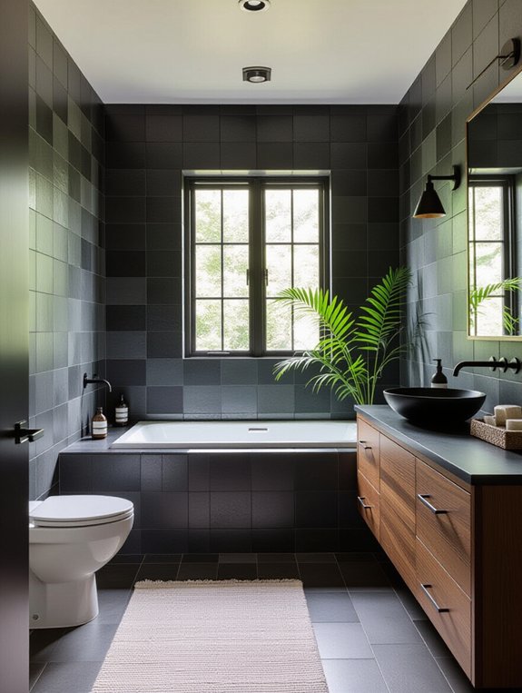 spa retreat with gray accents