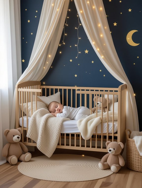 starry night sky atmosphere