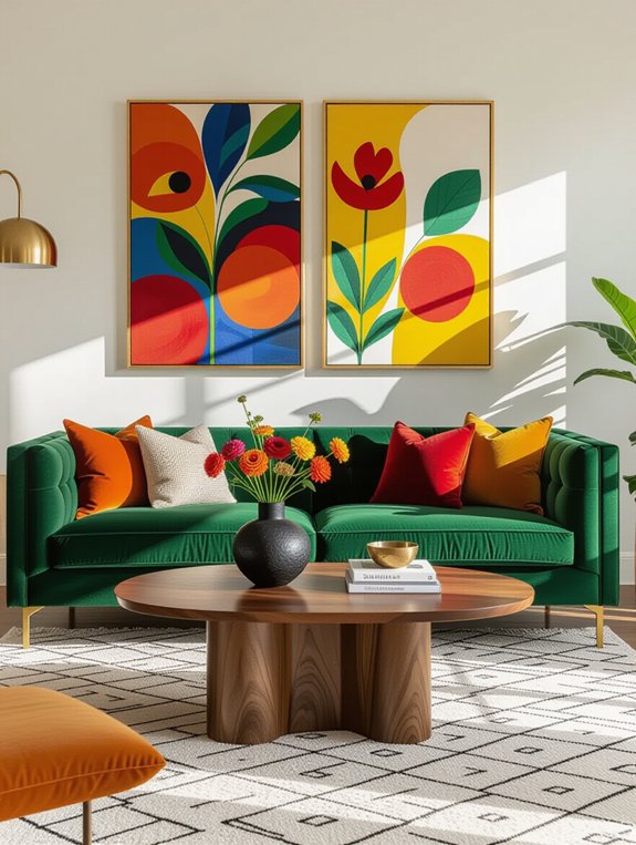 statement art and decor