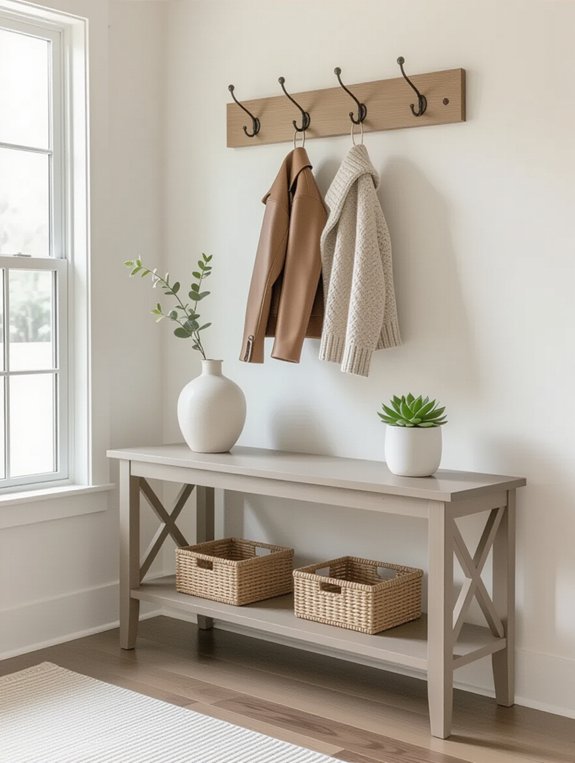 stylish functional entryway solution