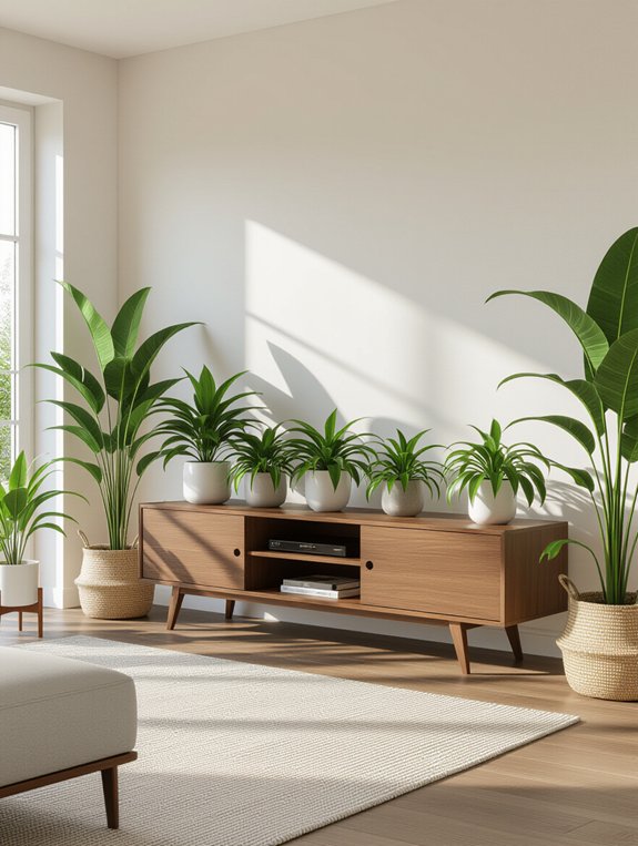 stylish plant stands enhance decor