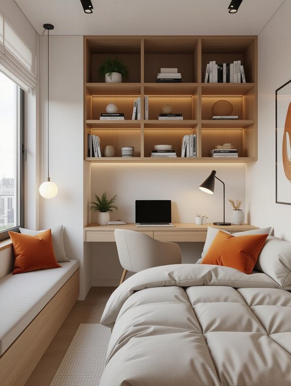 stylish space saving shelving solution