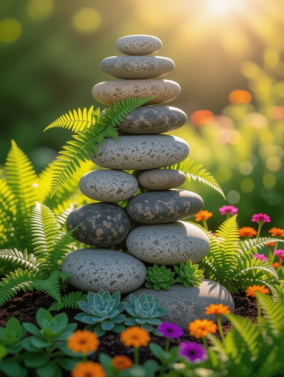 sustainable composting stone structure