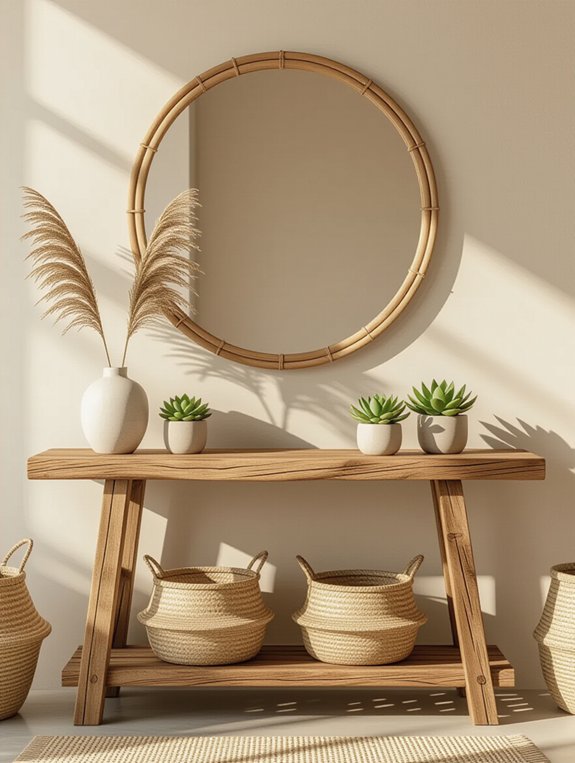 sustainable decor with bamboo
