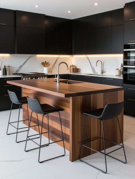 timeless black and white elegance