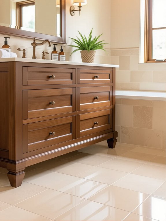 timeless elegance in bathrooms