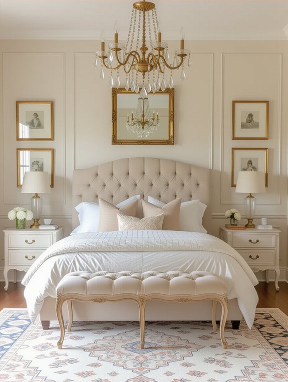 timeless vintage bedroom elegance