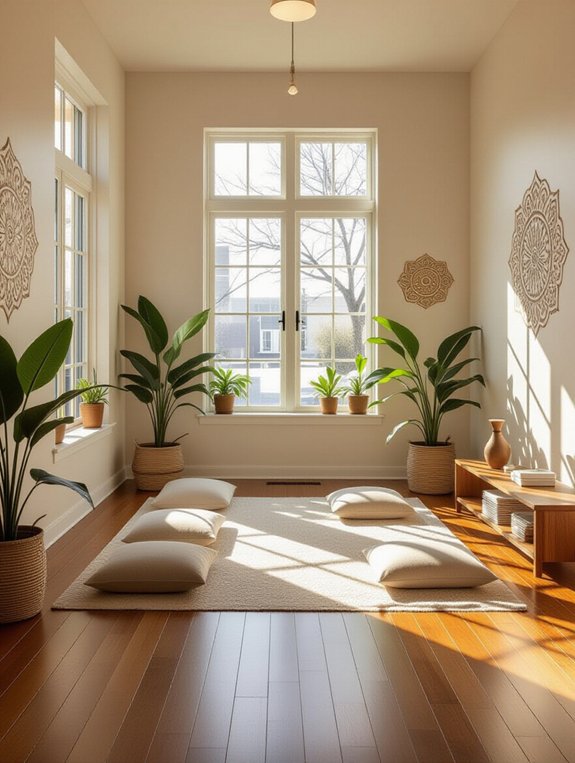 transform studio with art