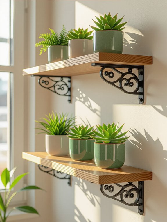 transformative decorative shelf brackets