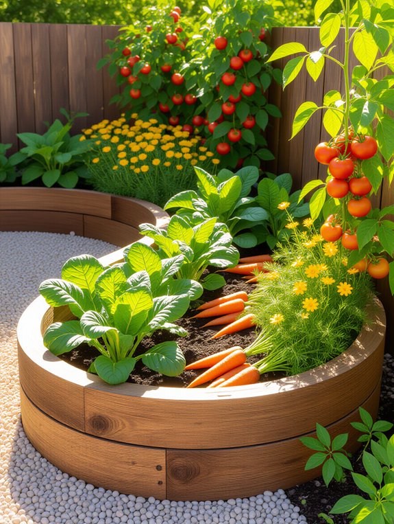 u shaped garden bed benefits