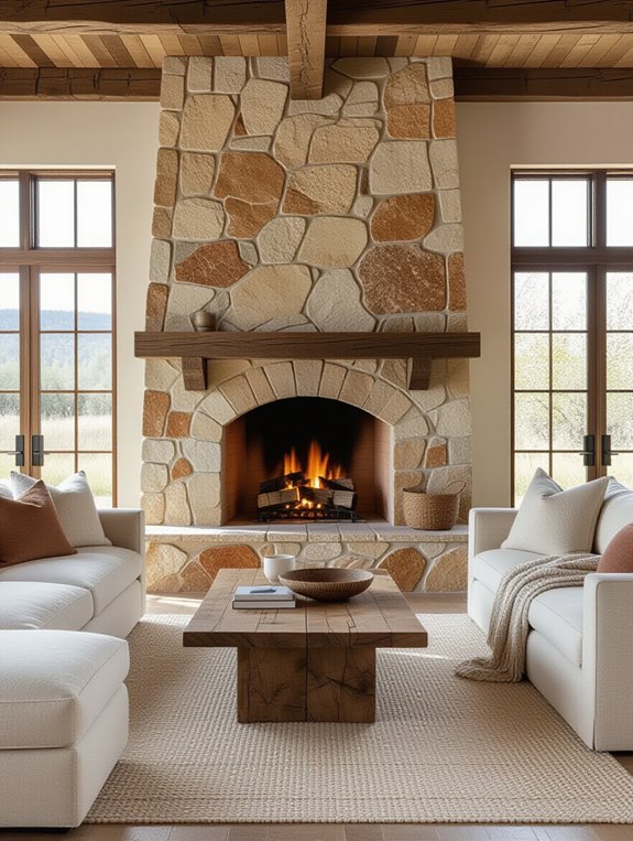 unique stone design focal points