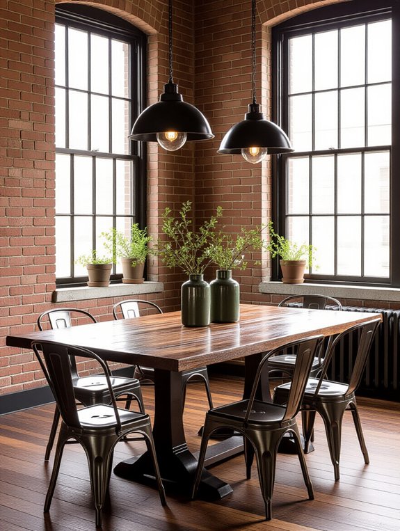 urban industrial dining design