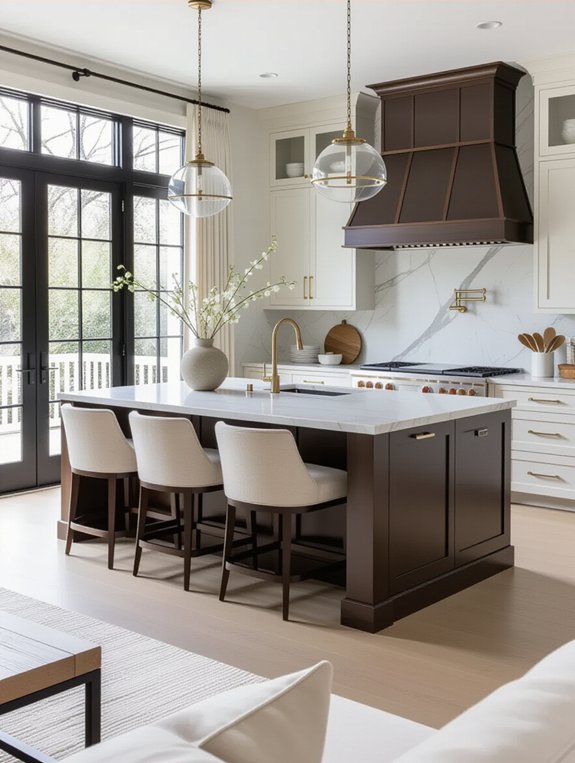 versatile kitchen island features