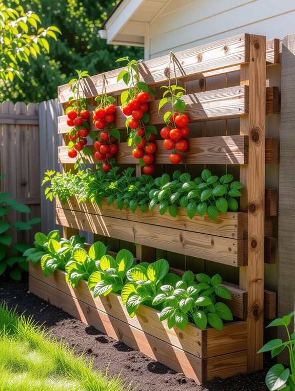 vertical gardening space saver
