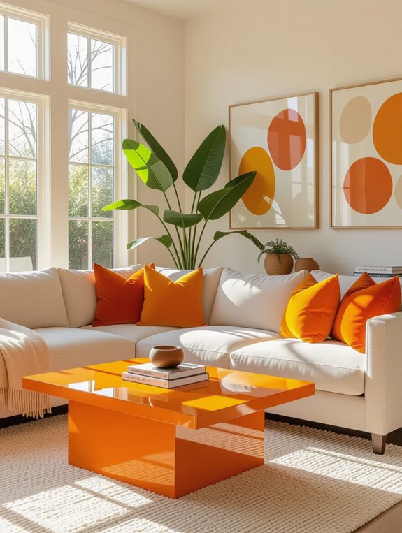 vibrant focal point ideas