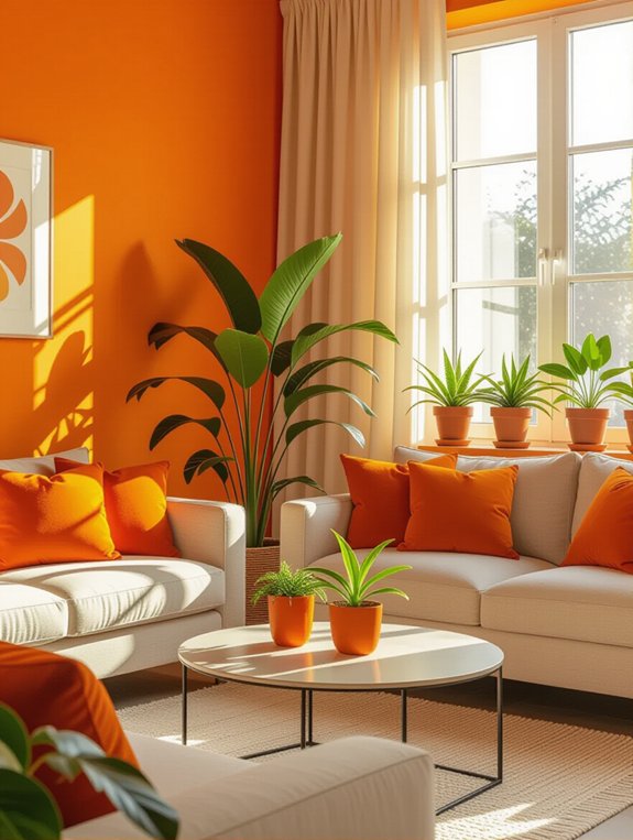 vibrant orange plants ideas