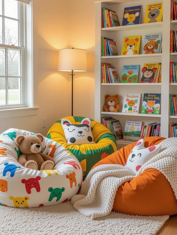 vibrant reading corner adventure