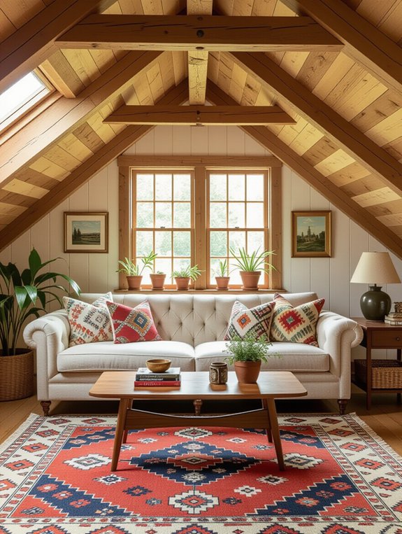 vintage attic cozy escape