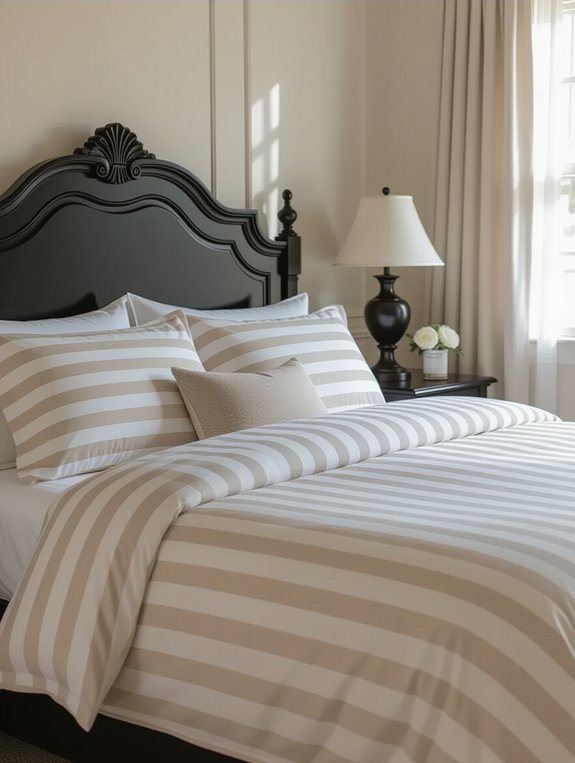vintage black headboard charm