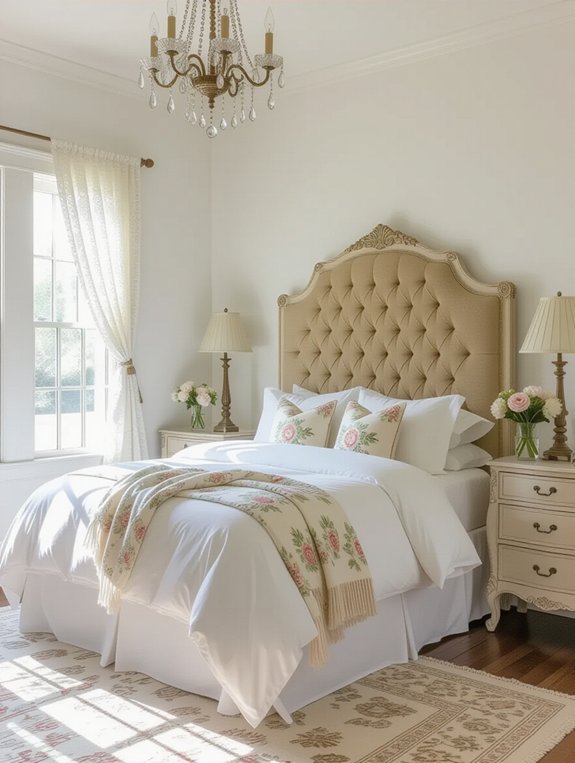 vintage charm in bedrooms