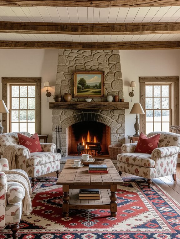 vintage decor with warmth