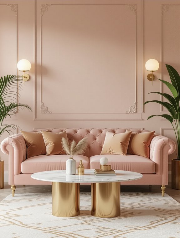 warm and sophisticated ambiance